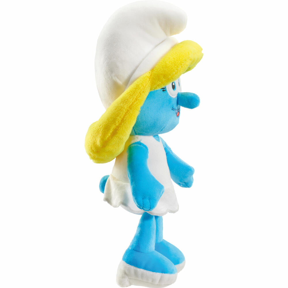Schmidt Spiele Die Schlümpfe Schlumpfine, Plüschfigur, Kuscheltier, Plüsch, 27 cm, 42283