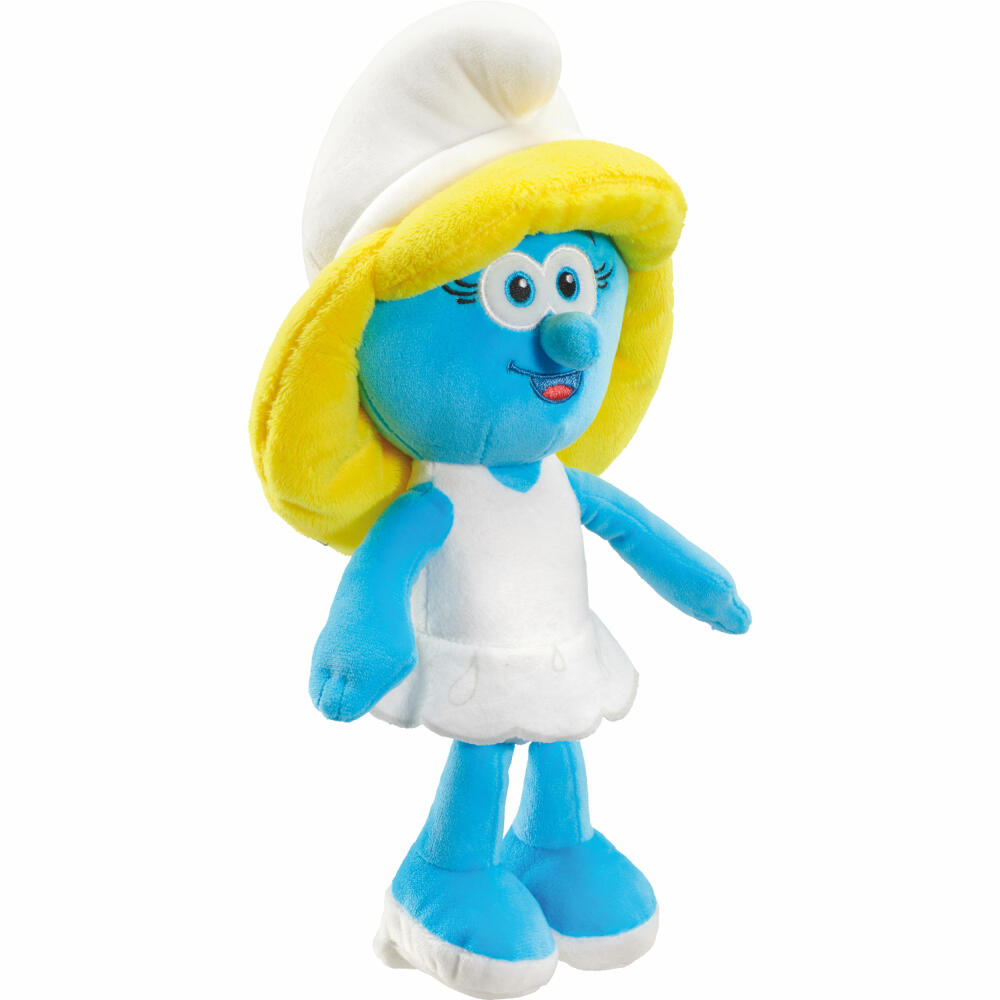 Schmidt Spiele Die Schlümpfe Schlumpfine, Plüschfigur, Kuscheltier, Plüsch, 27 cm, 42283
