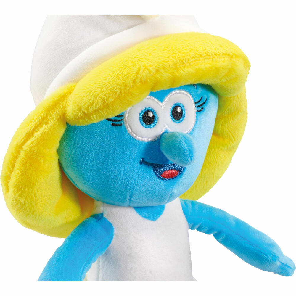 Schmidt Spiele Die Schlümpfe Schlumpfine, Plüschfigur, Kuscheltier, Plüsch, 27 cm, 42283