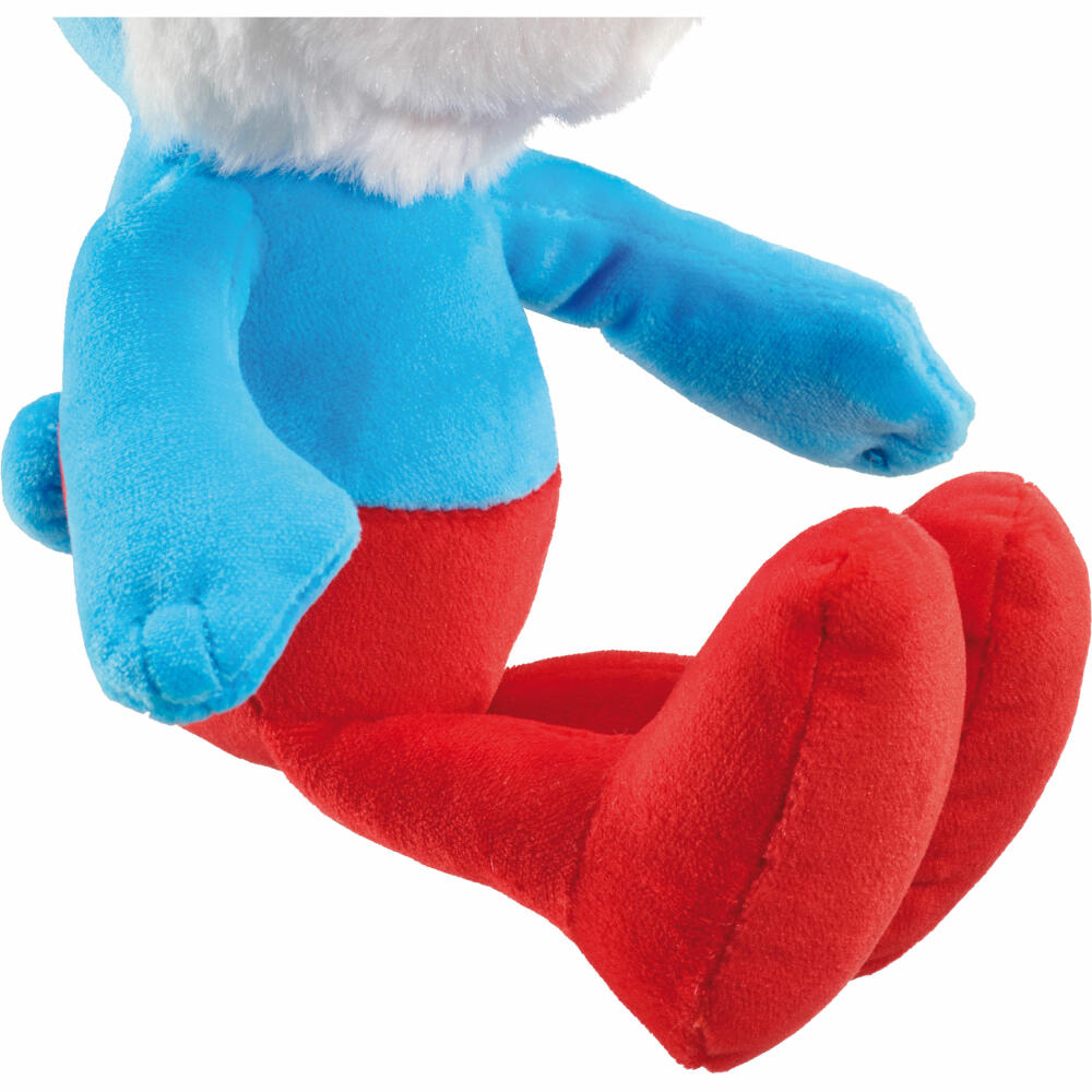 Schmidt Spiele Die Schlümpfe Papa Schlumpf, Plüschfigur, Kuscheltier, Plüsch, 27 cm , 42282