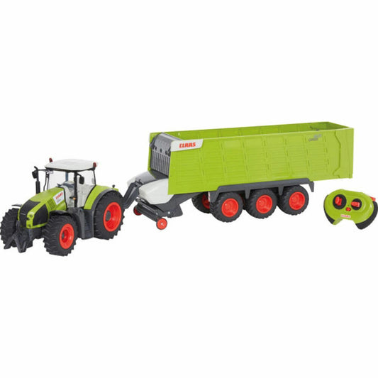 Happy People RC CLAAS AXION 870 + CARGOS 9600 1:16, Traktor und Anhänger, 2,4 GHz, 104 cm