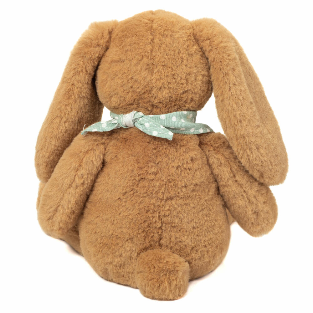 Teddy Hermann Bunny Milou, cuddly toy, stuffed toy, plush toy, Herzekind, light brown, 32 cm, 939313