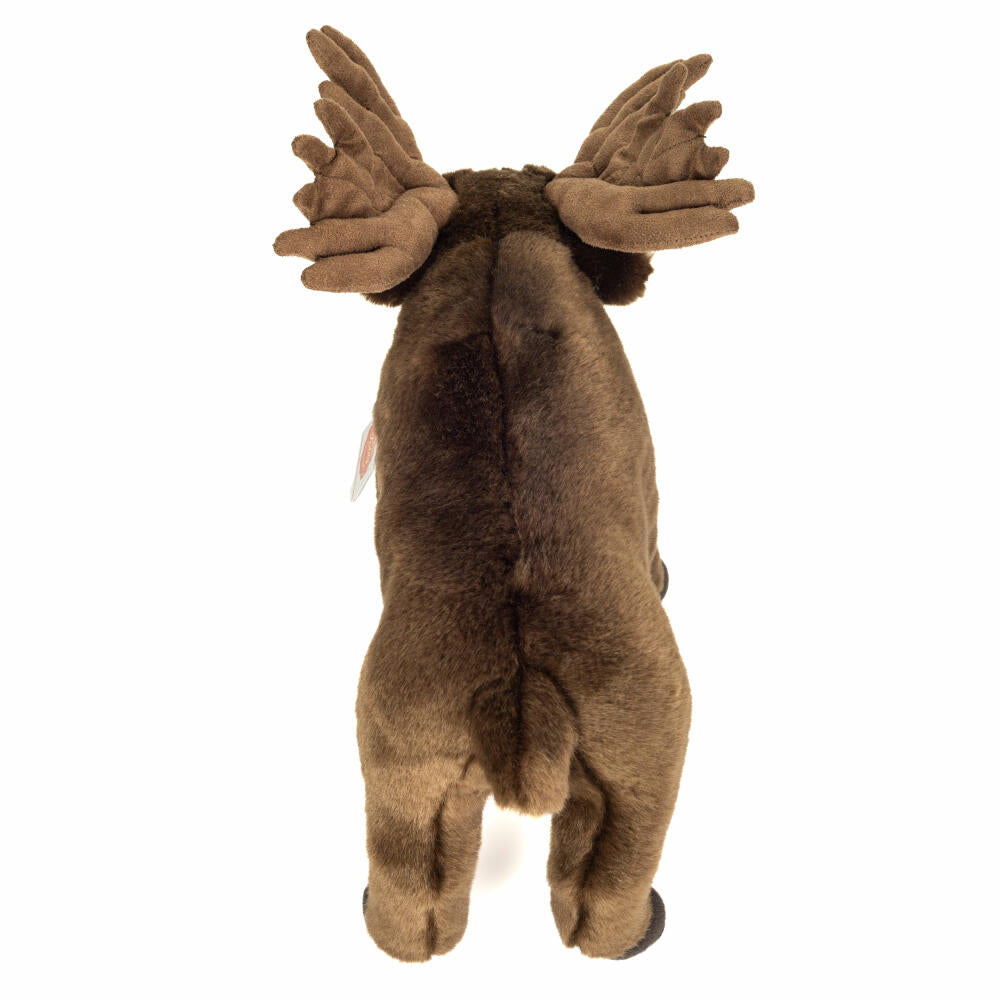 Teddy Hermann Elch, Kuscheltier, Stofftier, Plüschtier, Waldtier, Braun, 30 cm, 908531