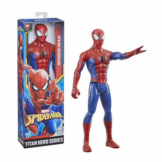 Hasbro Spiderman Titan Hero Action Figure, Superhero Figure, Movable, 30 cm, E73335L2