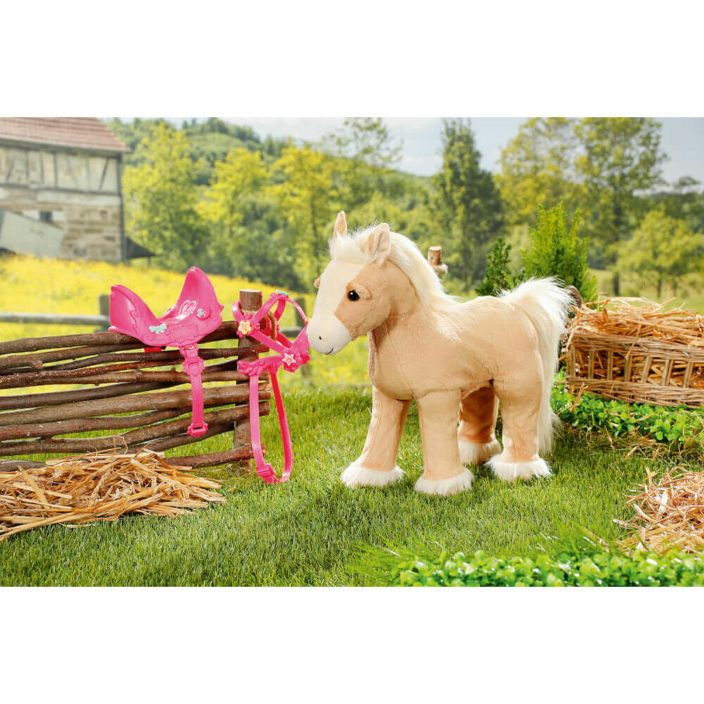 Zapf Creation BABY born My Cute Horse, Horse with Function, Pony, Doll Accessories, 835203