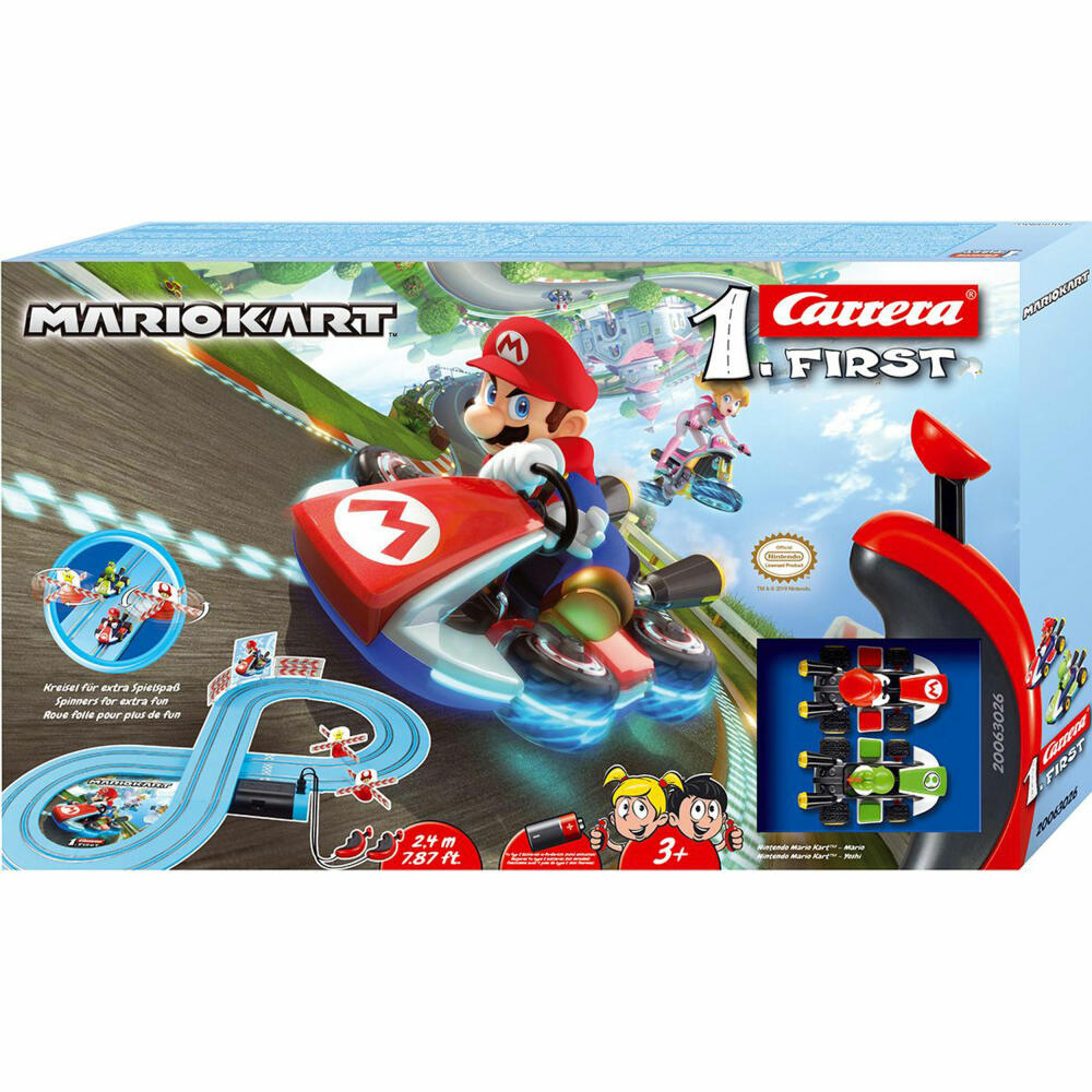 Carrera First Mario Kart Mario vs. Yoshi, race track, racing track, car racing track, 17106350