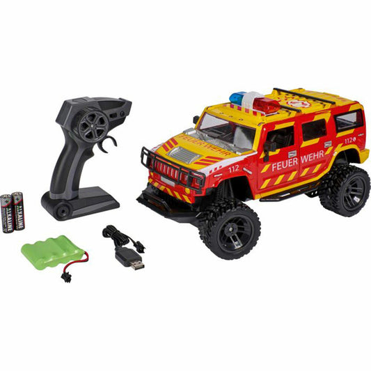 Carson 1:14 Fire Department, Remote Controlled Car, Fire Engine, Remote Control, Toy, 33765916
