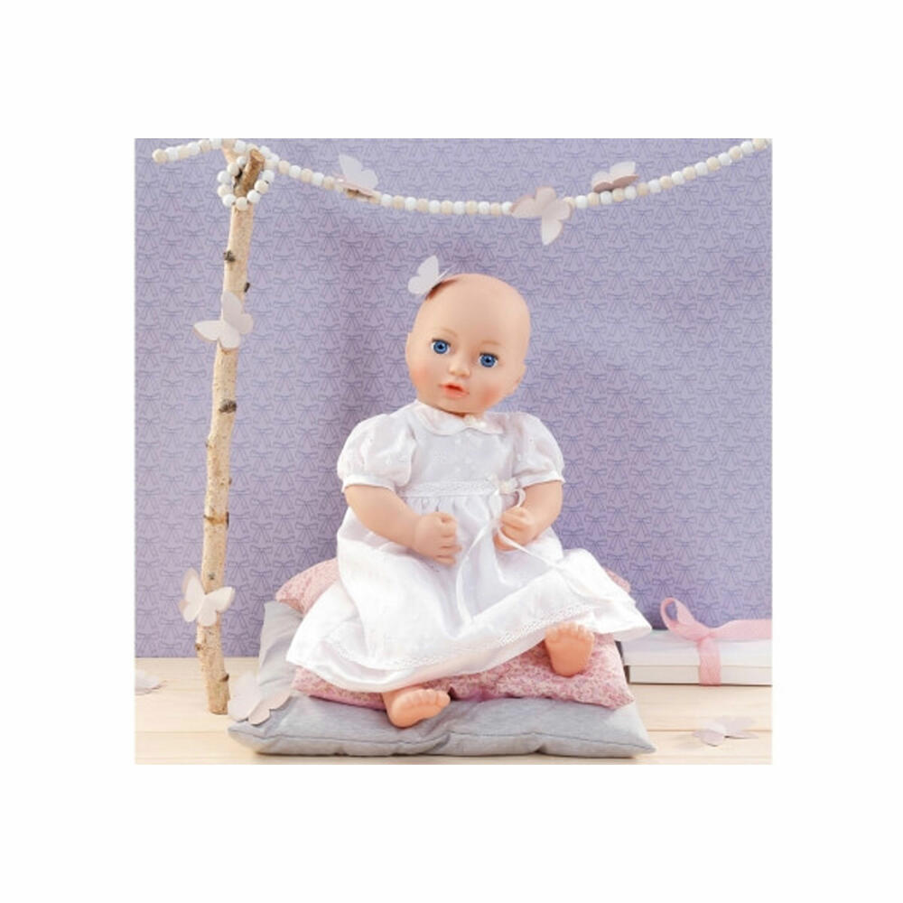 Zapf Creation Dolly Moda Christening Gown, Doll Clothes, Doll Clothing, Size 43 cm, 870341