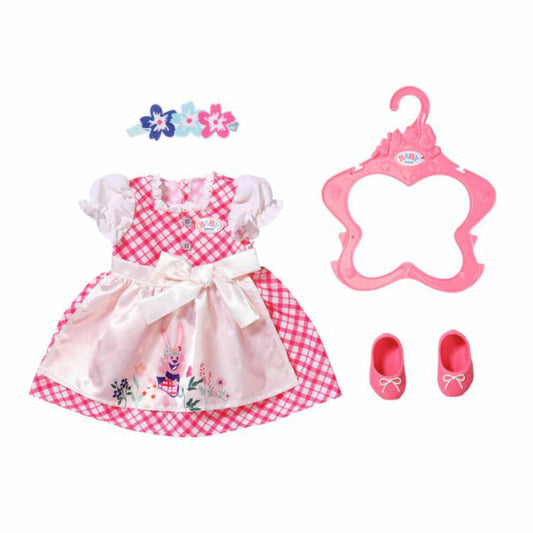 Zapf Creation BABY born Dirndl, Puppenkleidung, Puppen Kleidung, 43 cm, 833896