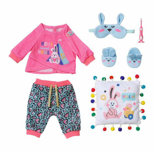 Zapf Creation BABY born Bath Deluxe GoodNight Set, Pajamas, Doll Clothes, Doll Clothes, 43 cm, 835265