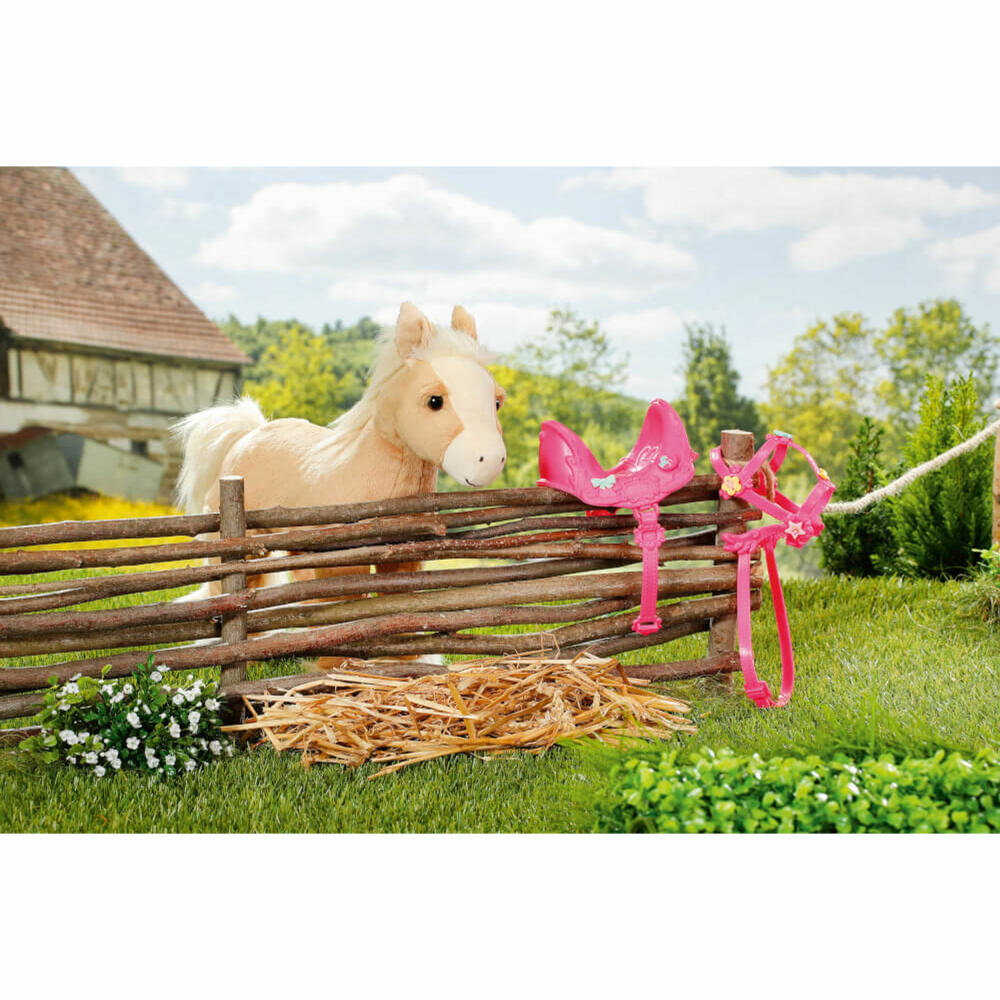 Zapf Creation BABY born My Cute Horse, Horse with Function, Pony, Doll Accessories, 835203