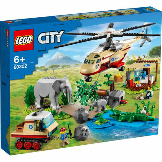 LEGO City Tierrettungseinsatz, Konstruktionsspielzeug, Bausteine, 525 Teile, ab 6 Jahren, 60302