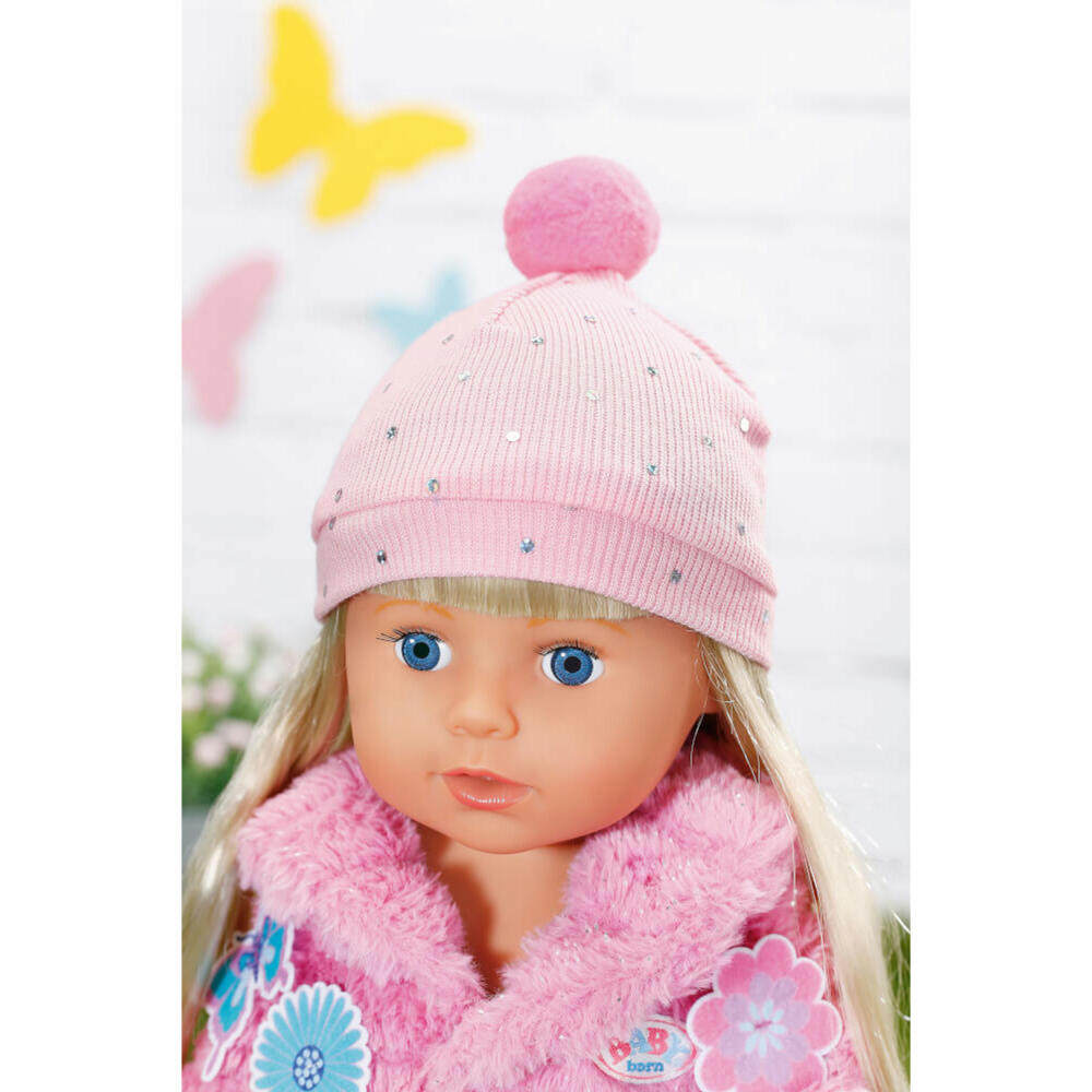 Zapf Creation BABY born Flauschmantel, Puppenkleidung, Puppen Kleidung, 43 cm, 833834
