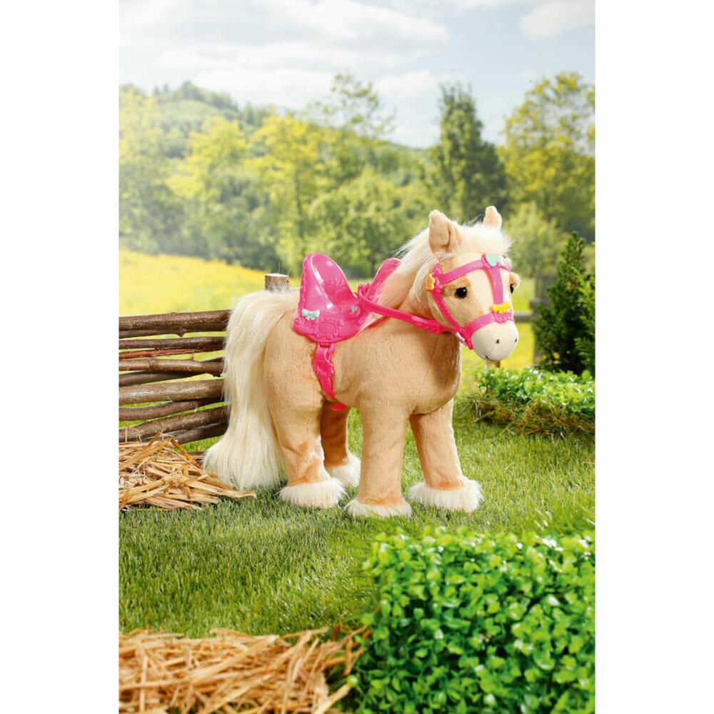 Zapf Creation BABY born My Cute Horse, Horse with Function, Pony, Doll Accessories, 835203