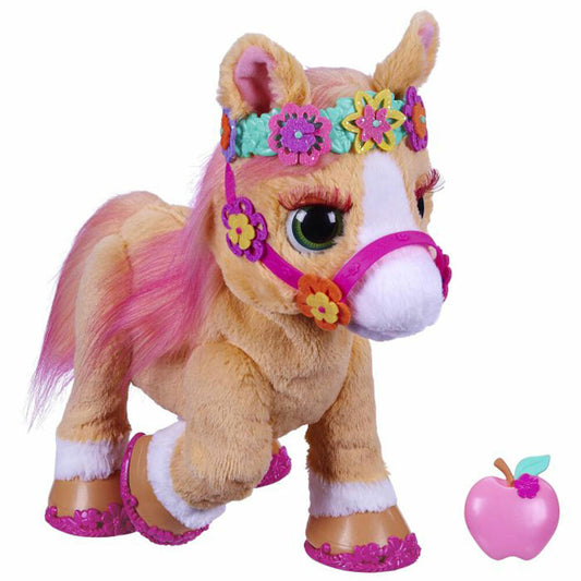 furReal Cinnamon mein stylisches Pony, Plüschspielzeug mit Funktion, interaktives Spielzeug, F43955L0