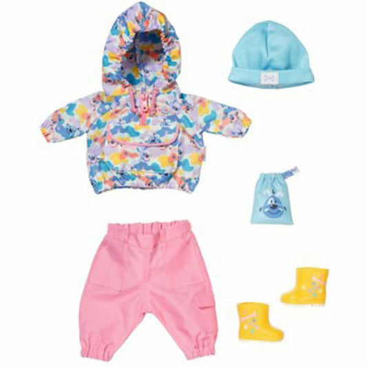 Zapf Creation BABY born Deluxe Gassi Geh Set, Puppenkleidung, Puppen Kleidung, 43 cm, 832035