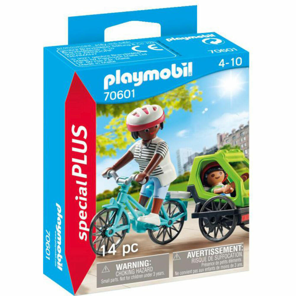 Playmobil Fahrradausflug, Spielfigur, Figur, Kinder Spielzeug, Kinderspielzeug, Fahrrad, 70601