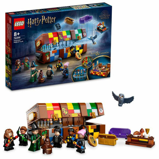 LEGO Harry Potter Hogwarts Zauberkoffer, Konstruktionsspielzeug, Bausteine, 603 Teile, ab 8 Jahren, 76399