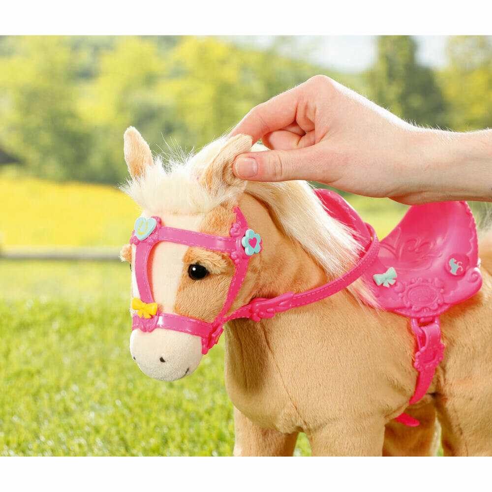 Zapf Creation BABY born My Cute Horse, Horse with Function, Pony, Doll Accessories, 835203
