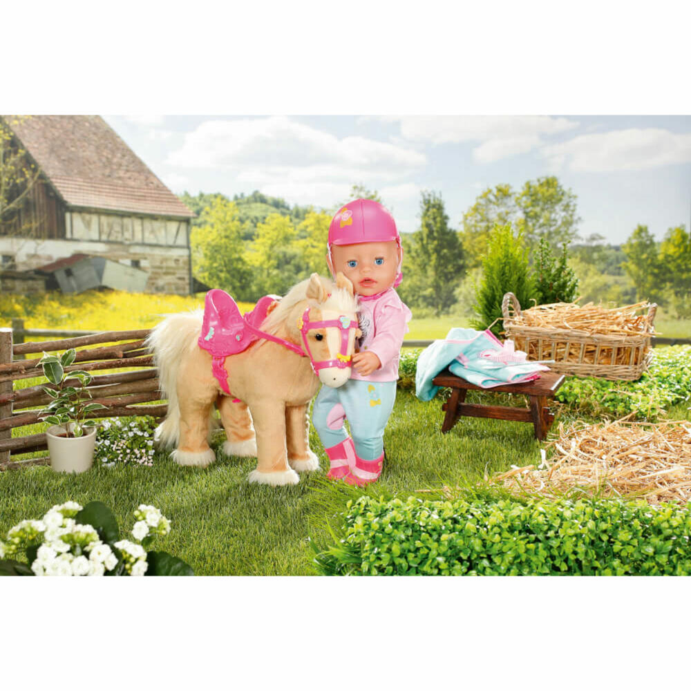 Zapf Creation BABY born My Cute Horse, Horse with Function, Pony, Doll Accessories, 835203