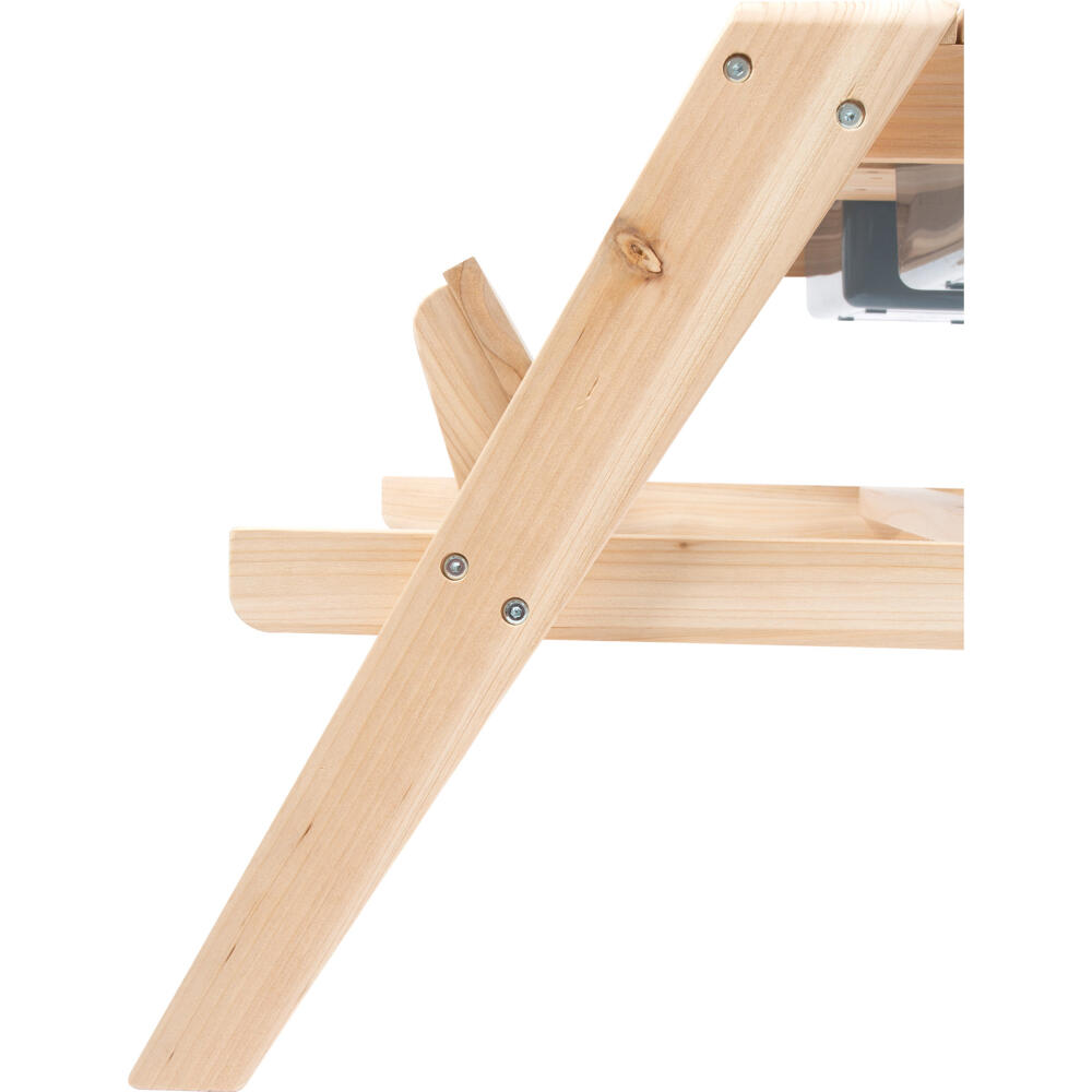 Legler Small Foot Kindersitzgruppe Matschtisch, Kinderspiel, Motorikspiel, Holz, ab 24 Monaten, 12422