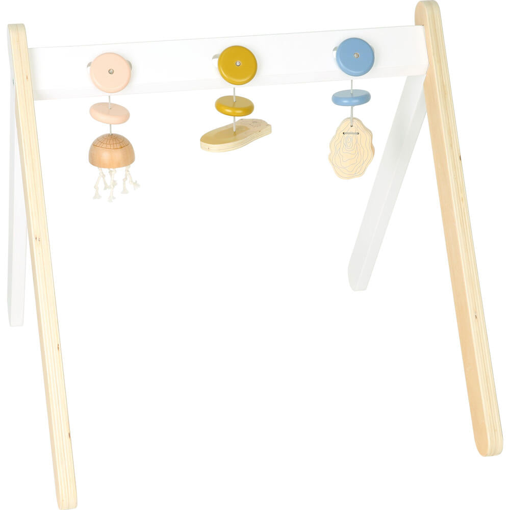 Legler Small Foot Baby Spielbogen Seaside, Kinderbett, Motorikspiel, Holz, ab 0 Monaten, 12334