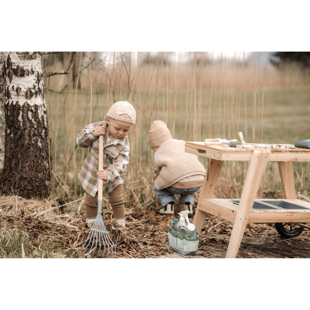 Legler Small Foot Mud Kitchen Compact, Children's Game, Motor Skills Game, Wood, from 3 years, 12421