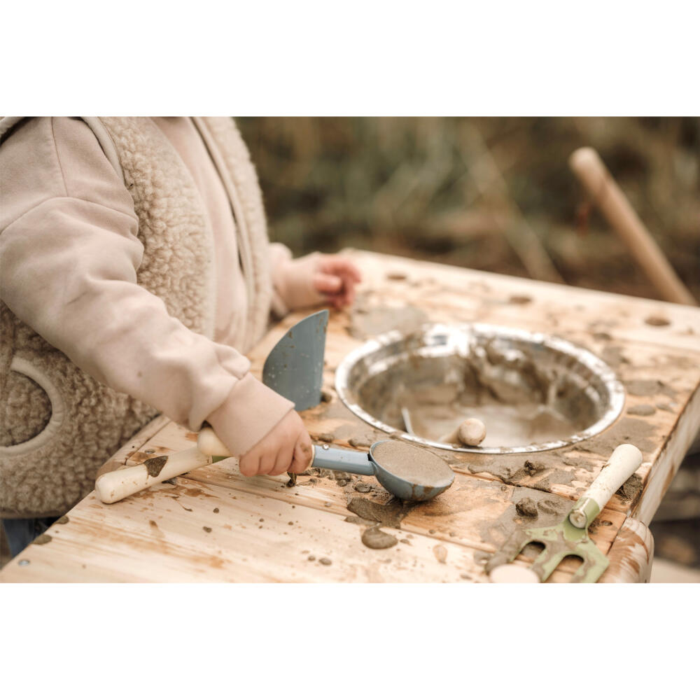 Legler Small Foot Mud Kitchen Compact, Children's Game, Motor Skills Game, Wood, from 3 years, 12421