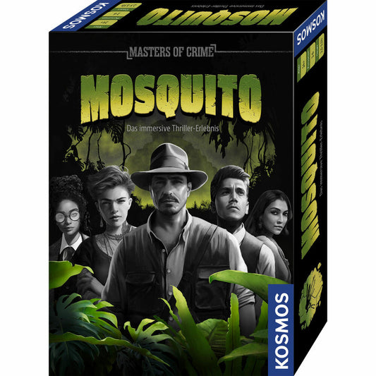 KOSMOS Masters of Crime Mosquito, Krimispiel, Gesellschaftsspiel, ab 14 Jahren, 684433