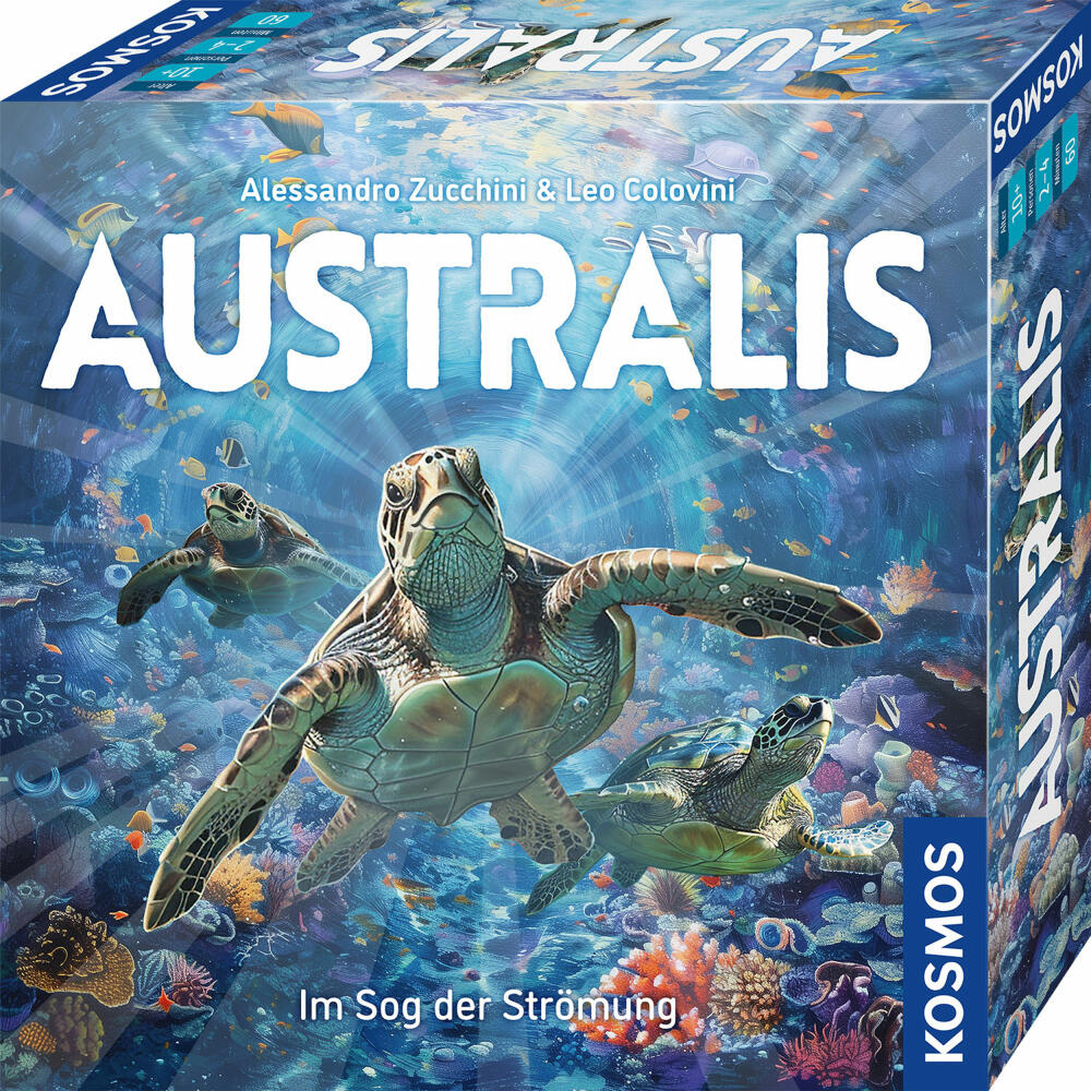 KOSMOS Australis, Strategiespiel, Gesellschaftsspiel, Würfelspiel, ab 10 Jahren, 683467