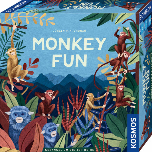 KOSMOS Monkey Fun, Familienspiel, Gesellschaftsspiel, Brettspiel, ab 8 Jahren, 683740