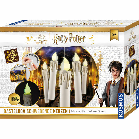 KOSMOS AllesKönnerKiste Harry Potter Bastelbox Schwebende Kerzen, Bastelset, Basteln, ab 8 Jahren, 604646
