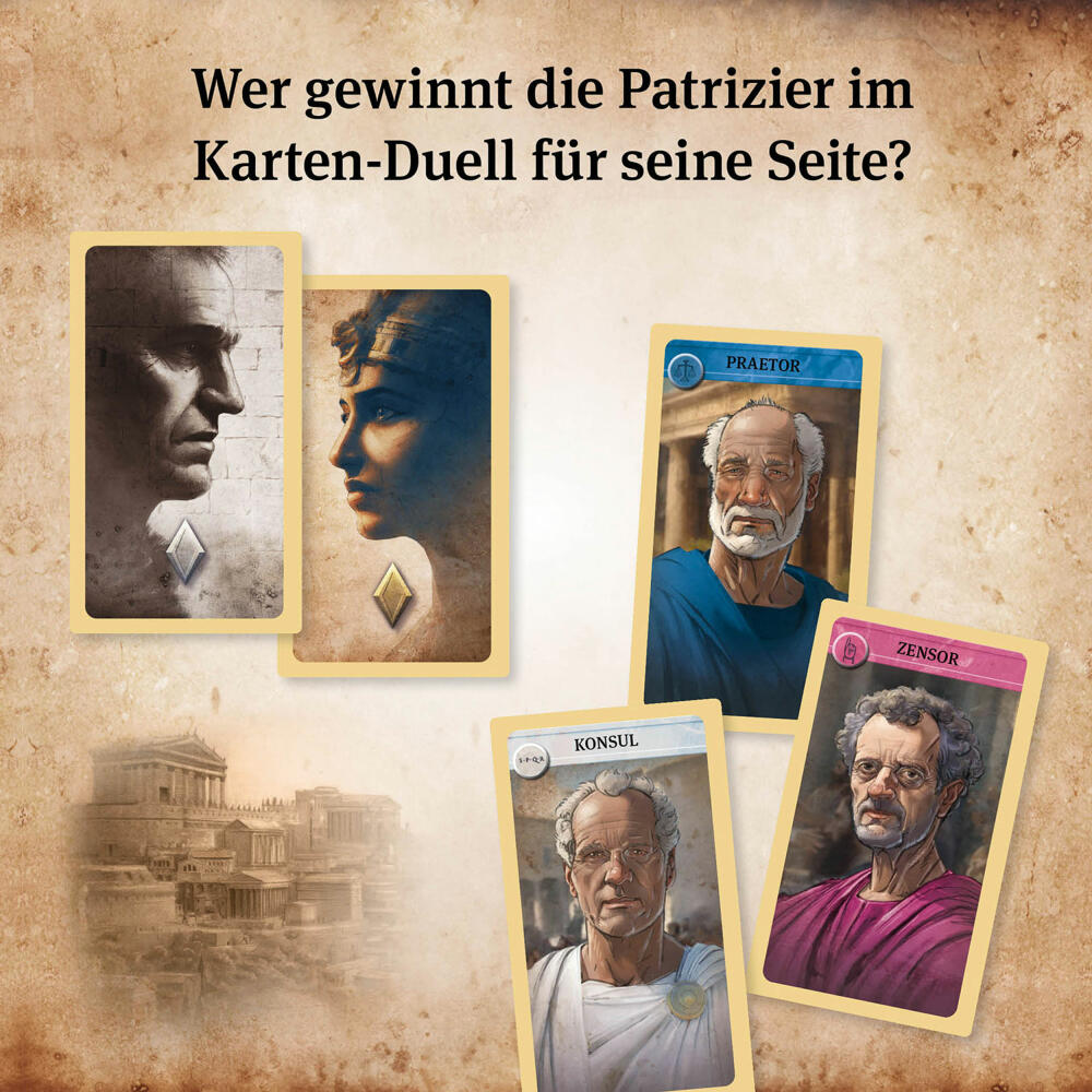 KOSMOS Caesar & Cleopatra, Strategiespiel, Taktikspiel, Gesellschaftsspiel, ab 10 Jahren, 684556