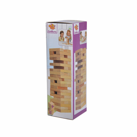 Eichhorn Wackelturm, Geschicklichkeitsspiel, Balance Spiel, Stapelspiel, Holzspielzeug, Spielzeug, 100002466