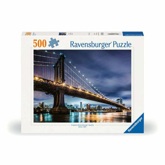 Ravensburger Puzzle New York - die Stadt, die niemals schläft, Erwachsenenpuzzle, 500 Teile, 12000224