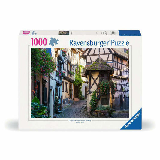 Ravensburger Puzzle Eguisheim im Elsass, Erwachsenenpuzzle, 1000 Teile, 12000468