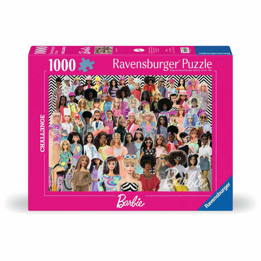 Ravensburger Puzzle Barbie, Erwachsenenpuzzle, 1000 Teile, 12000593