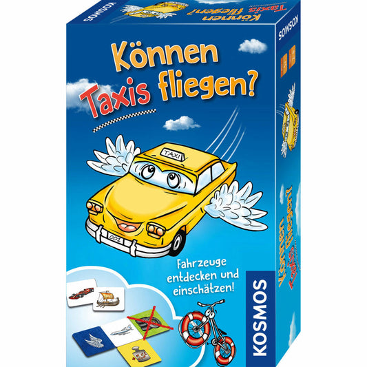 KOSMOS Können Taxis fliegen ?, Kartenspiel, Zuordnen, Lernen, Entdecken, Spielen, ab 5 Jahren, 711542