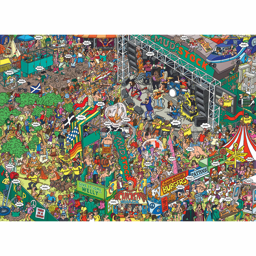 Eurographics Puzzle Hoppla! von Martin Berry, 500 Teile, 68 x 48 cm, 6500-5459