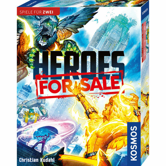 KOSMOS Heroes for Sale, Kartenspiel, Duell Spiel, Spiel, ab 10 Jahren, 741839