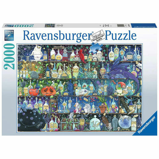 Ravensburger Puzzle Der Giftschrank, Erwachsenenpuzzle, 2000 Teile, 16010