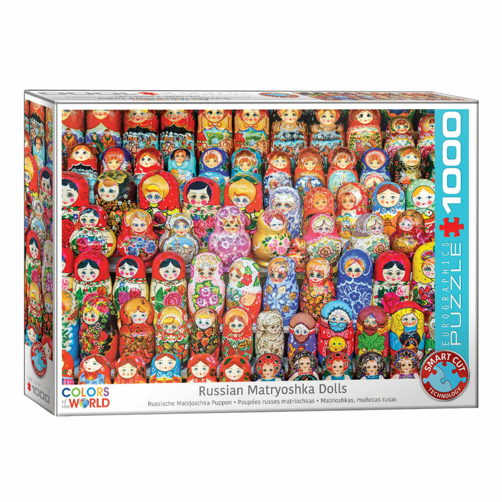Eurographics Puzzle Russian Matryoshka Dolls, 1000 pieces, 68 x 48 cm, 6000-5420