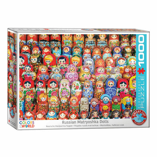 Eurographics Puzzle Russian Matryoshka Dolls, 1000 pieces, 68 x 48 cm, 6000-5420