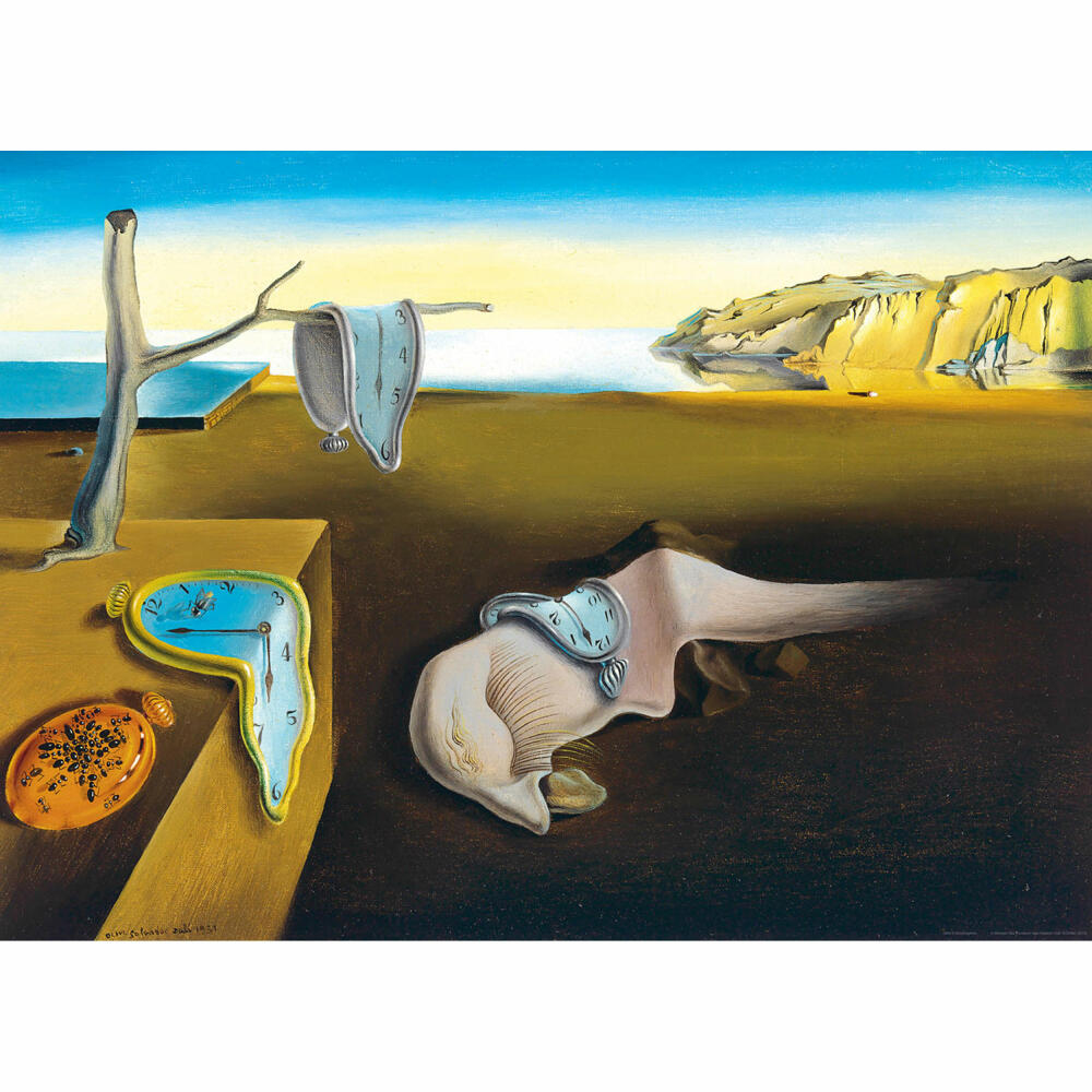 Eurographics Puzzle The Persistence of Memory by Salvador Dali, 1000 pieces, 68 x 48 cm, 6000-0845