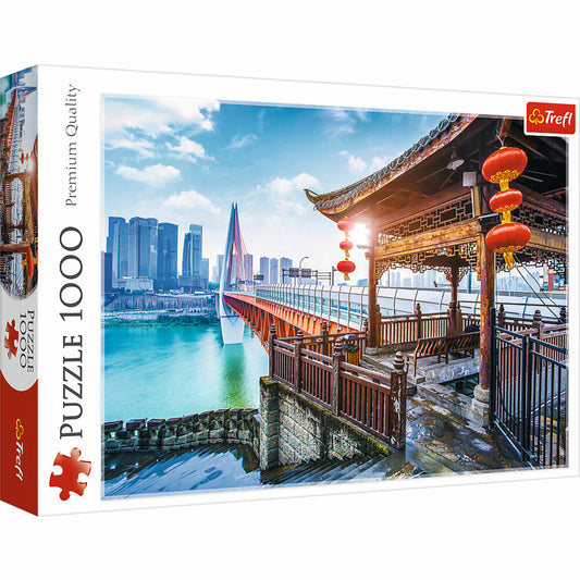 Trefl Puzzle Chongqping, China, 1000 pieces, 68.3 x 48 cm, 10721