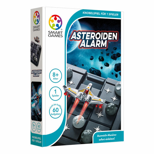 Smart Games logic game Asteroid Alarm, thinking game, children's game, children's game, from 8 years, SG 426 DE