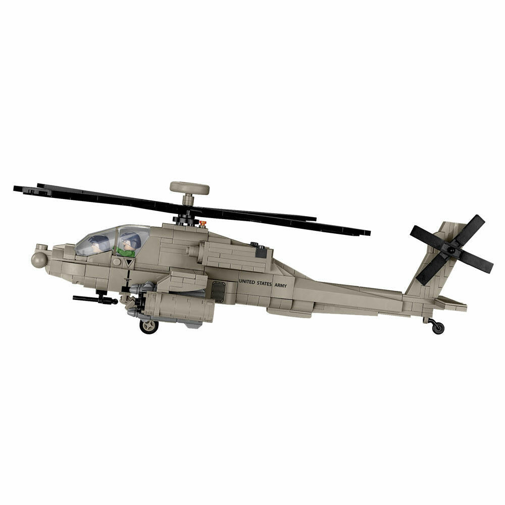 COBI Armed Forces AH-64 APACHE 1:35, Kampfhubschrauber, Flugzeug, Konstruktionsbausteine, Spielzeug, Kunststoff, 510 Teile, 5808