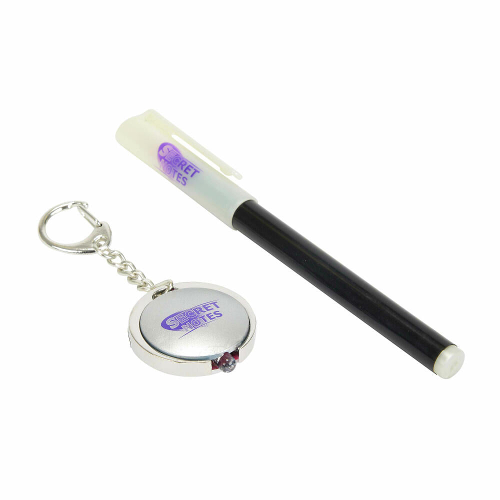 Simba Secret Notes Stift mit UV-Leuchte, Geheimstift, Geheime Botschaften, UV-Licht, Stift, 105954080