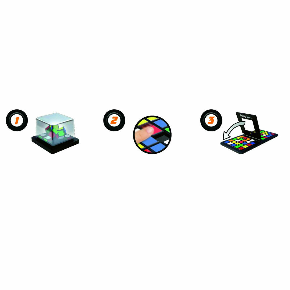 Ravensburger Rubiks Race, family game, thinking game, logic game, puzzle game, family game, 76399