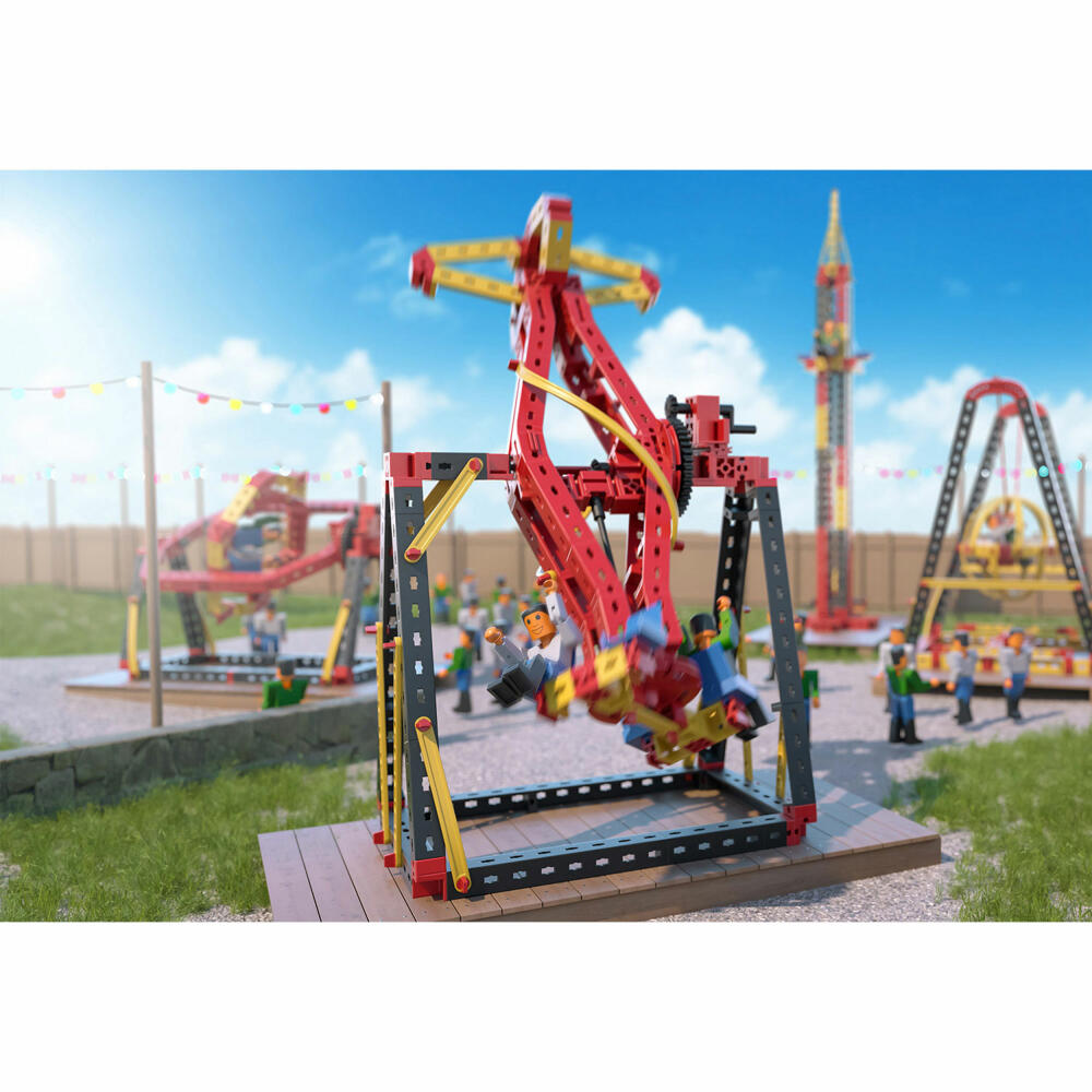 fischertechnik Advanced Crazy Rides, 364 pcs., construction kit, construction toy, fairground attractions, 569019